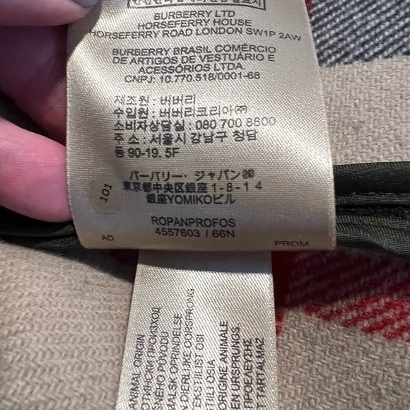 Authentic Burberry Women’s Wool with Toggles Coat, Pea Coat, Green, Size 14 - Picture 6 of 13